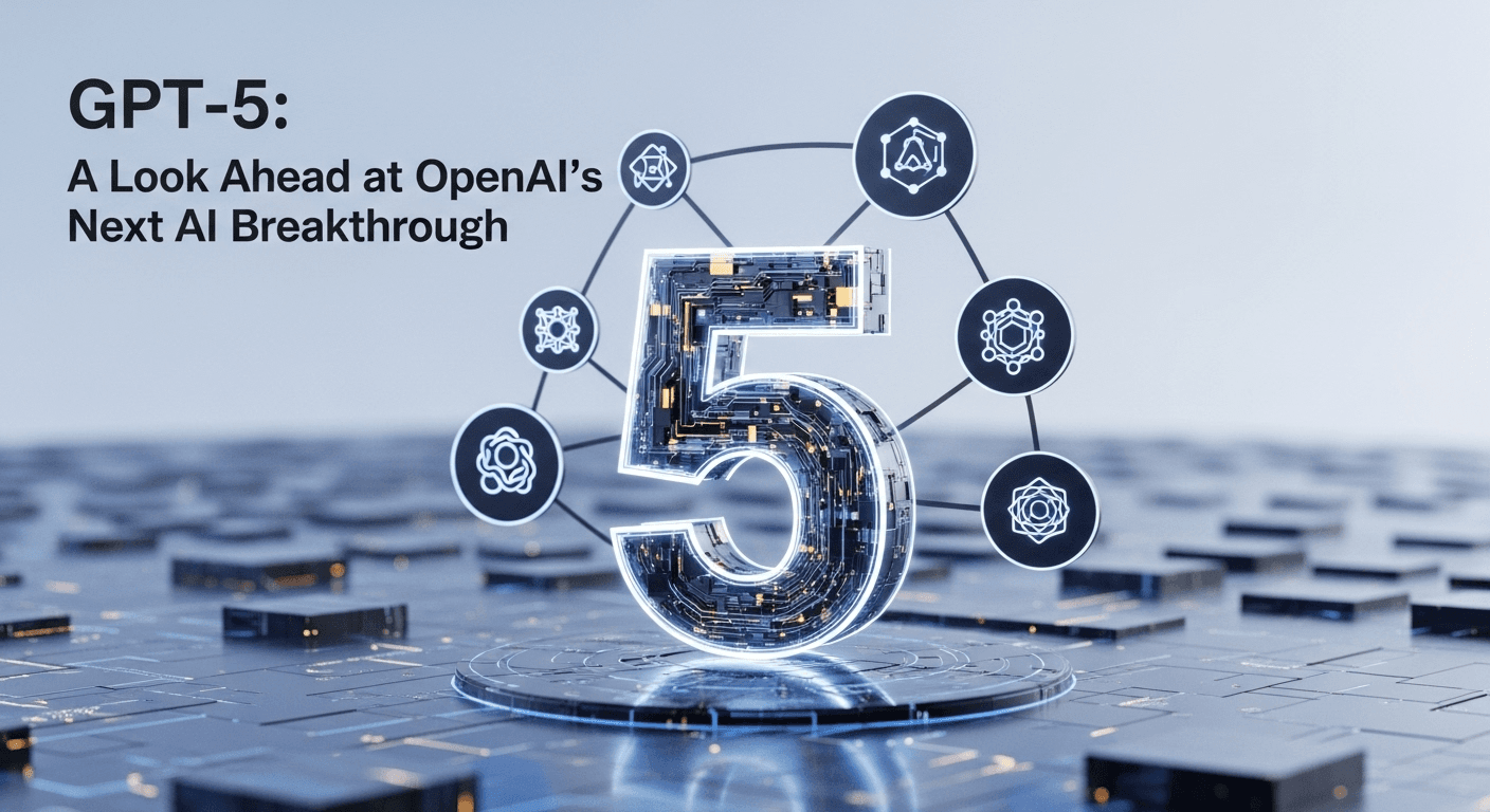 Visual representation of GPT-5 illustrating OpenAI’s next-generation AI model with advanced multimodal and reasoning capabilities