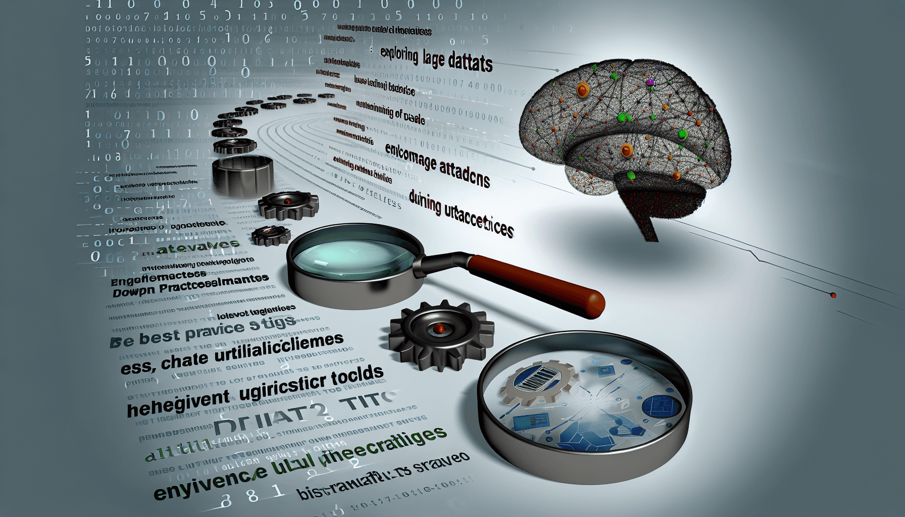 Exploring Large Text Datasets for AI Training