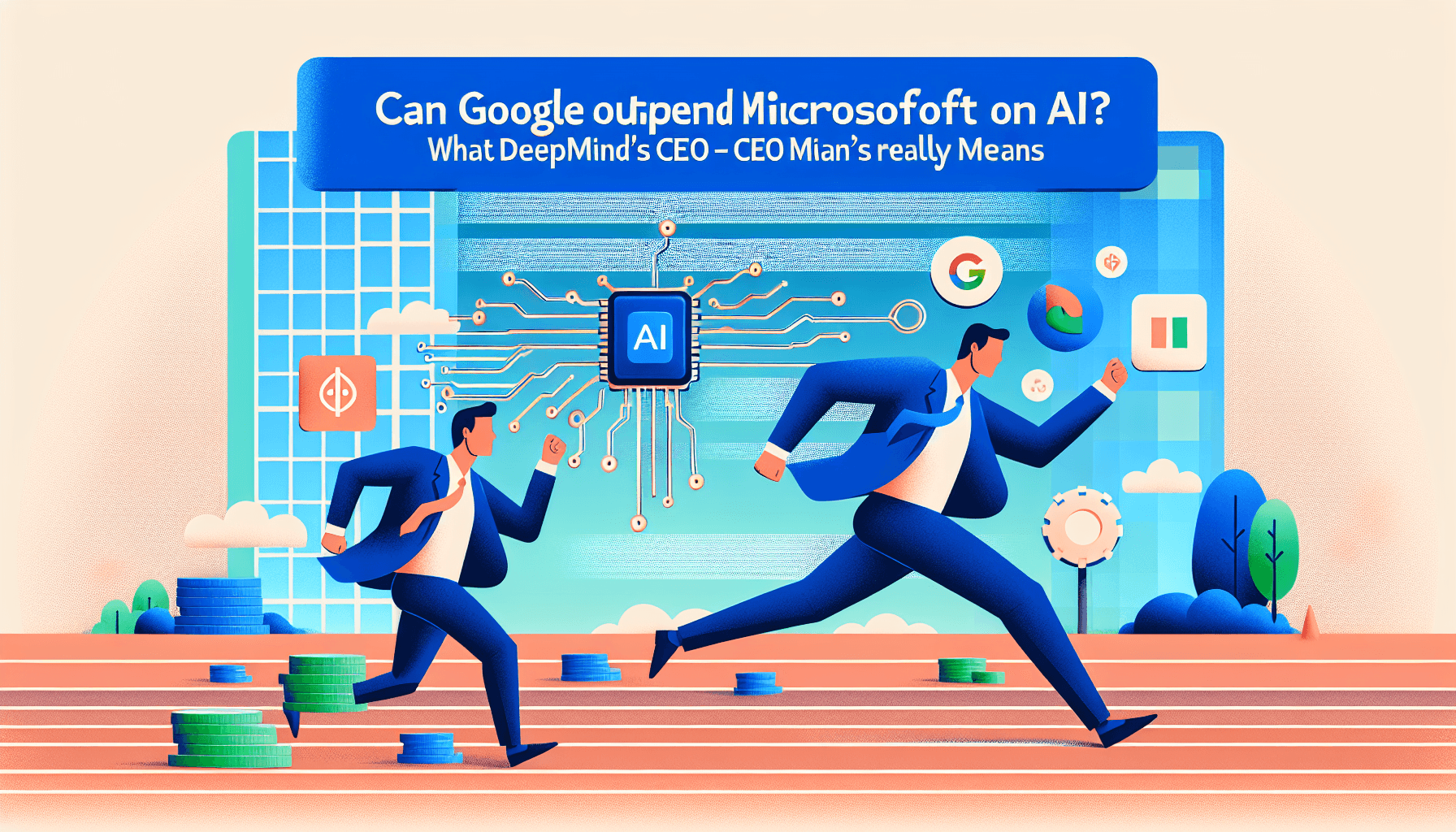 Can Google Outspend Microsoft on AI? What DeepMind’s CEO Really Means