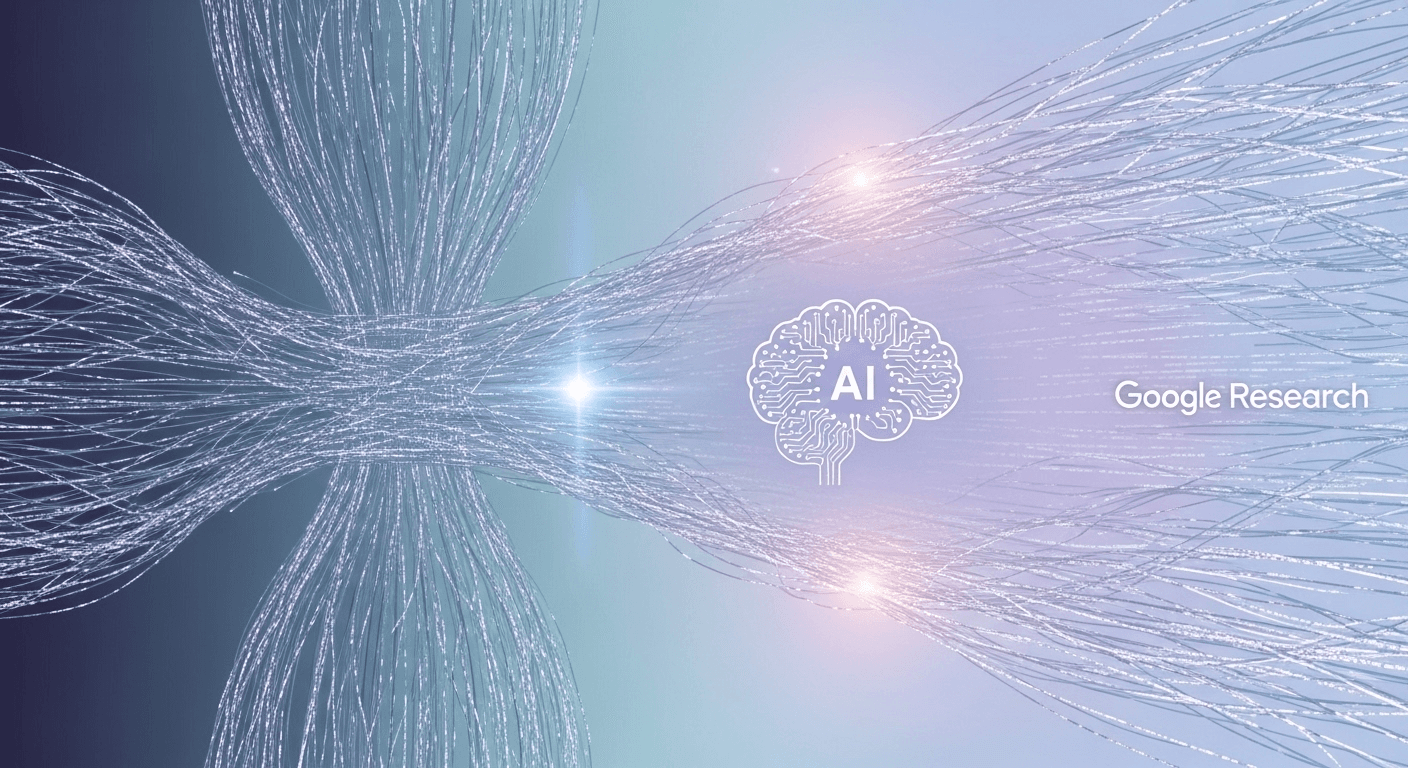 AI system generating and optimizing empirical software to accelerate scientific discovery across multiple benchmarks.
