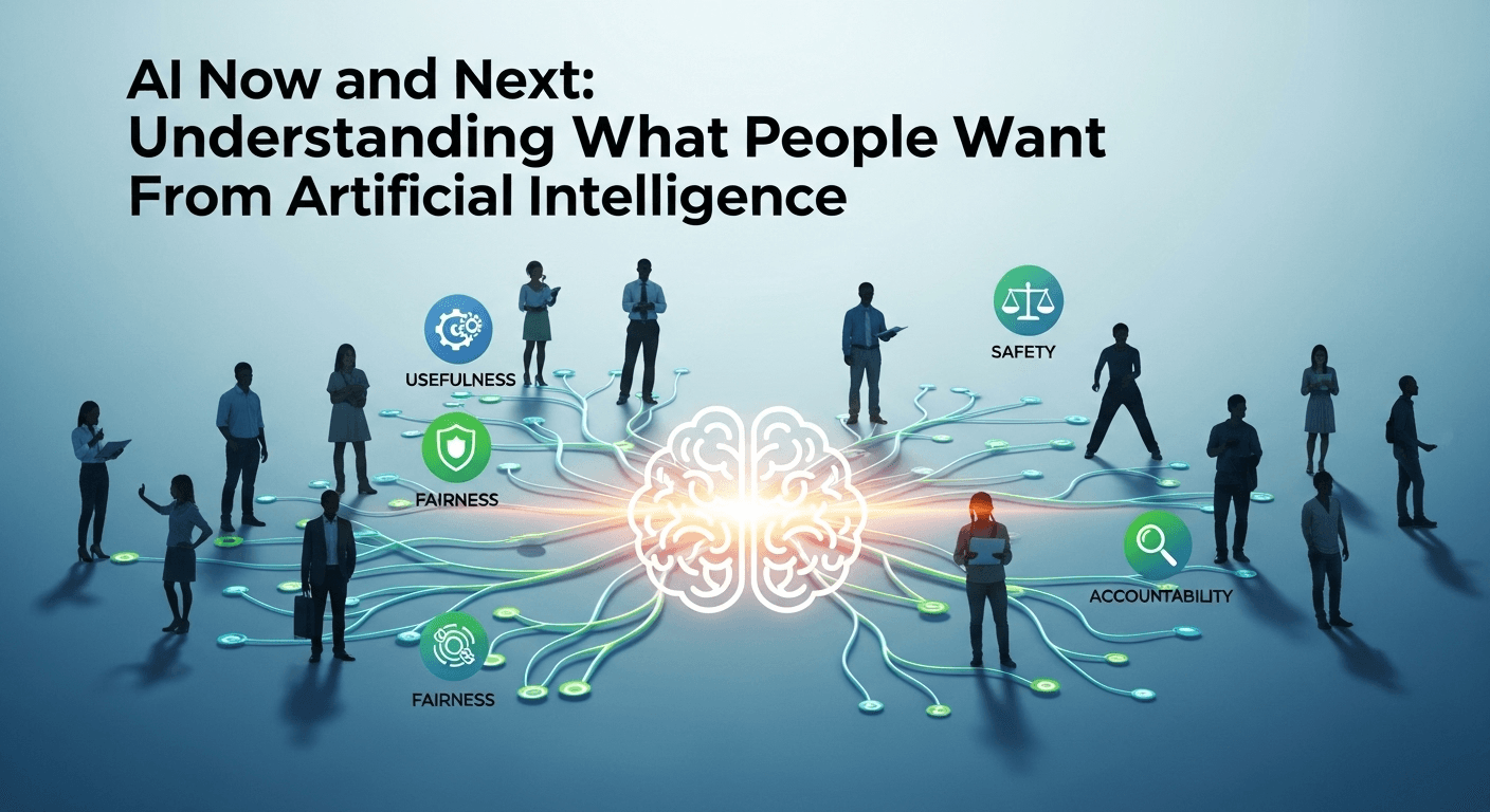 AI Now and Next: Understanding What People Want From Artificial Intelligence