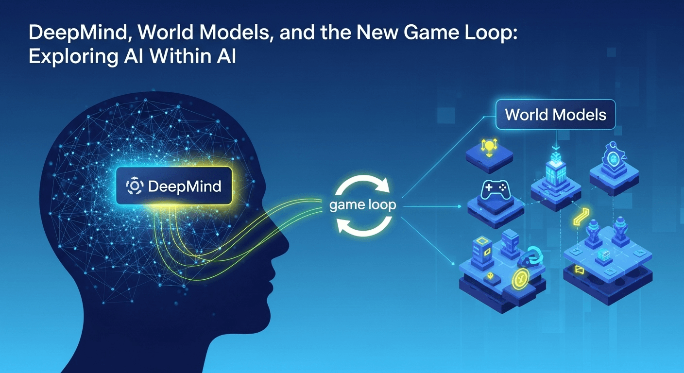AI agent planning actions within a learned world model in a gaming environment