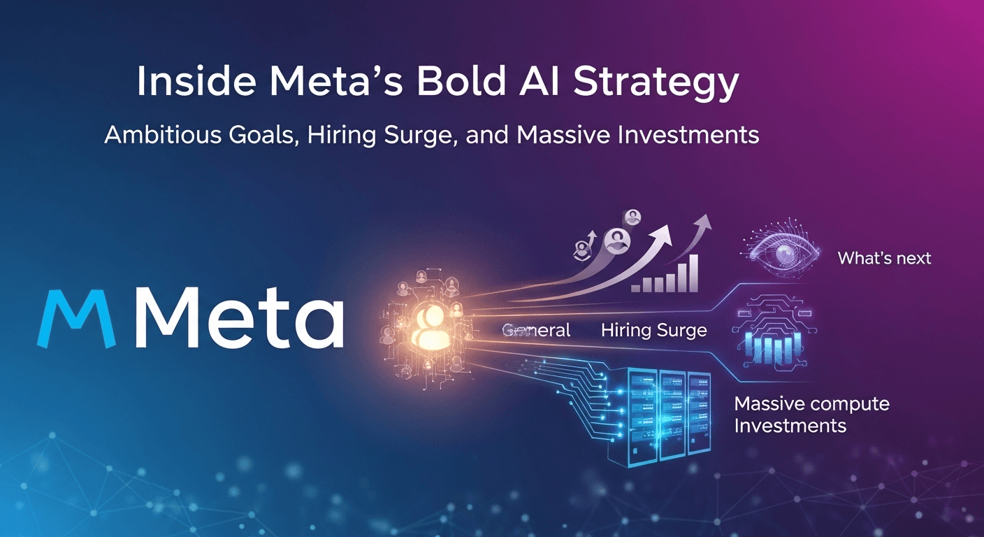 Meta's investments in AI, including GPUs, data centers, and Llama models