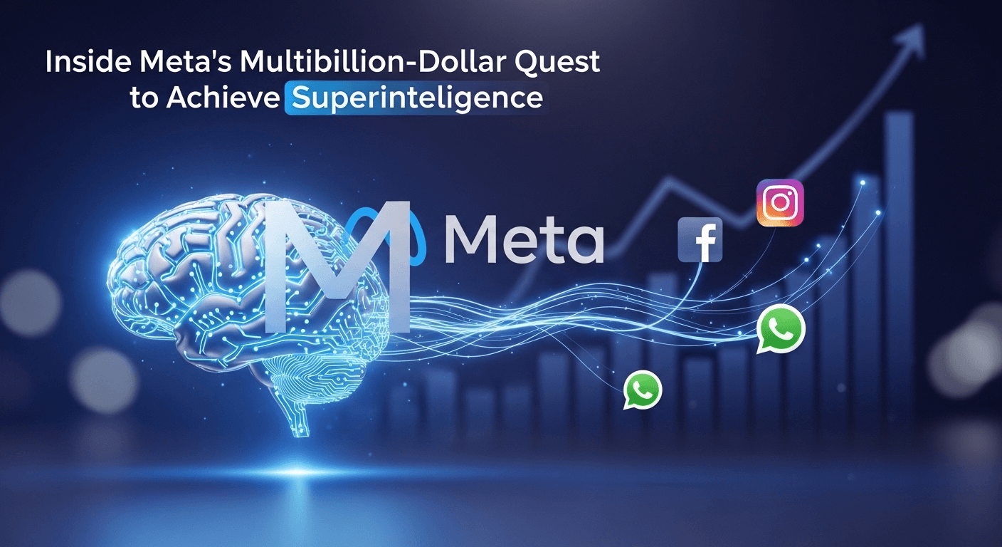 Mark Zuckerberg discussing Meta's AI strategy and superintelligence goals