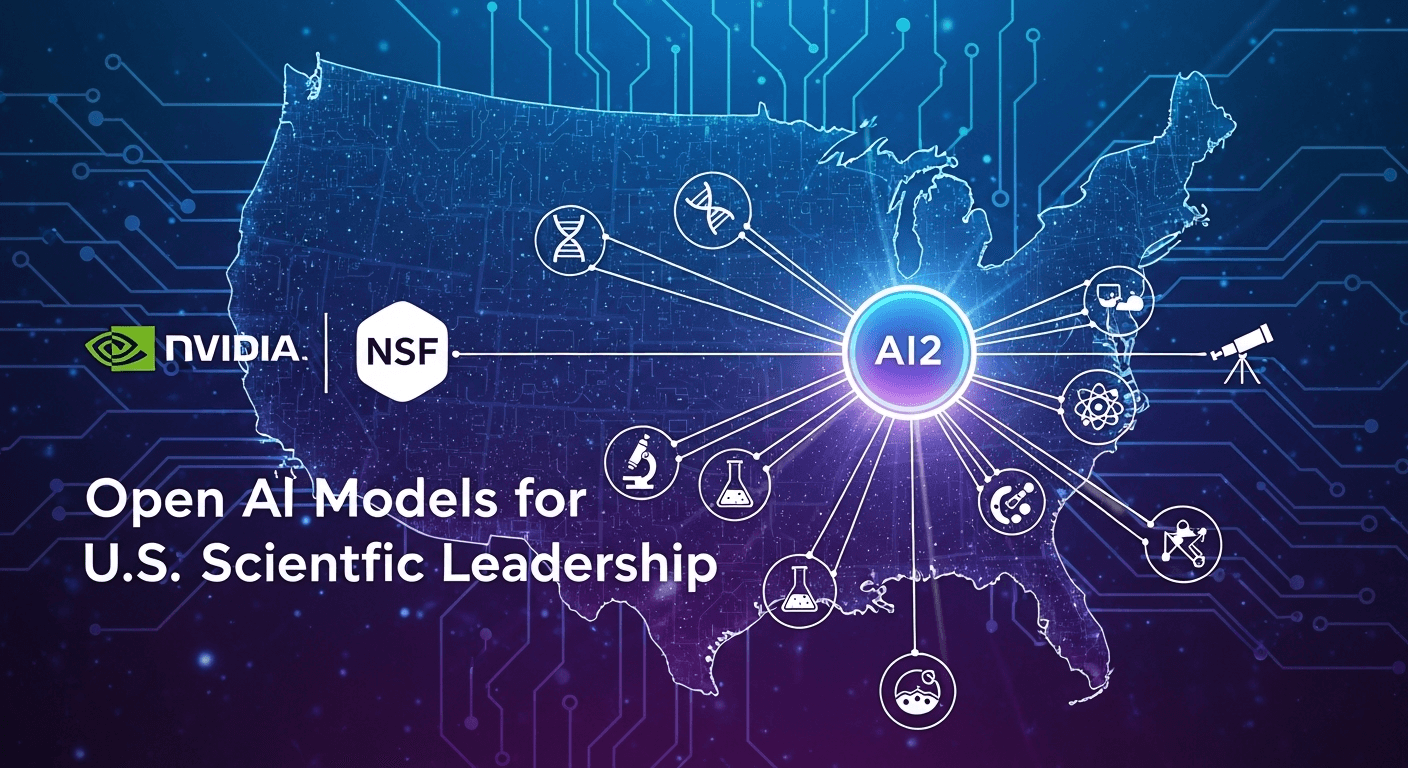 NVIDIA, NSF, and AI2 partnership to develop open AI models for scientific research