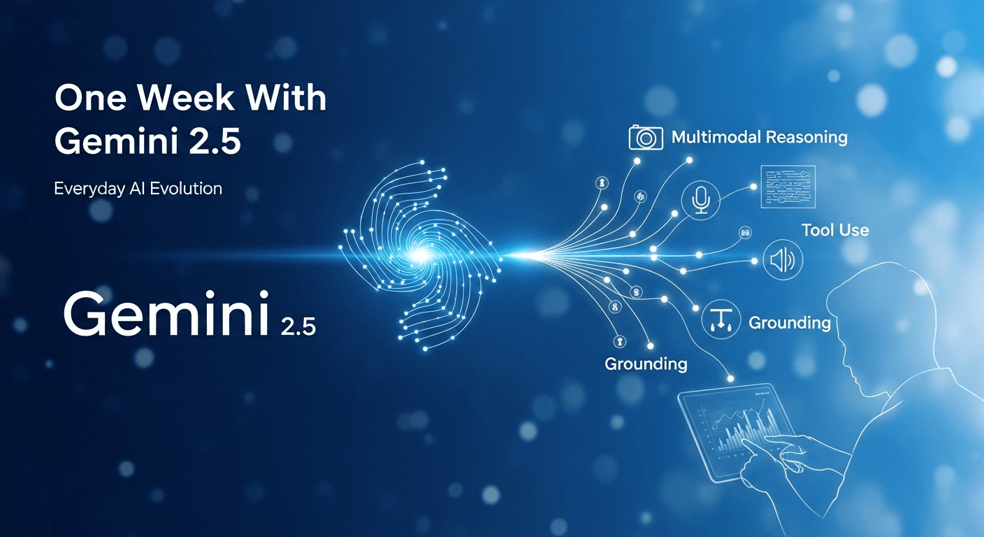 One Week With Gemini 2.5: What Google Changed About Everyday AI